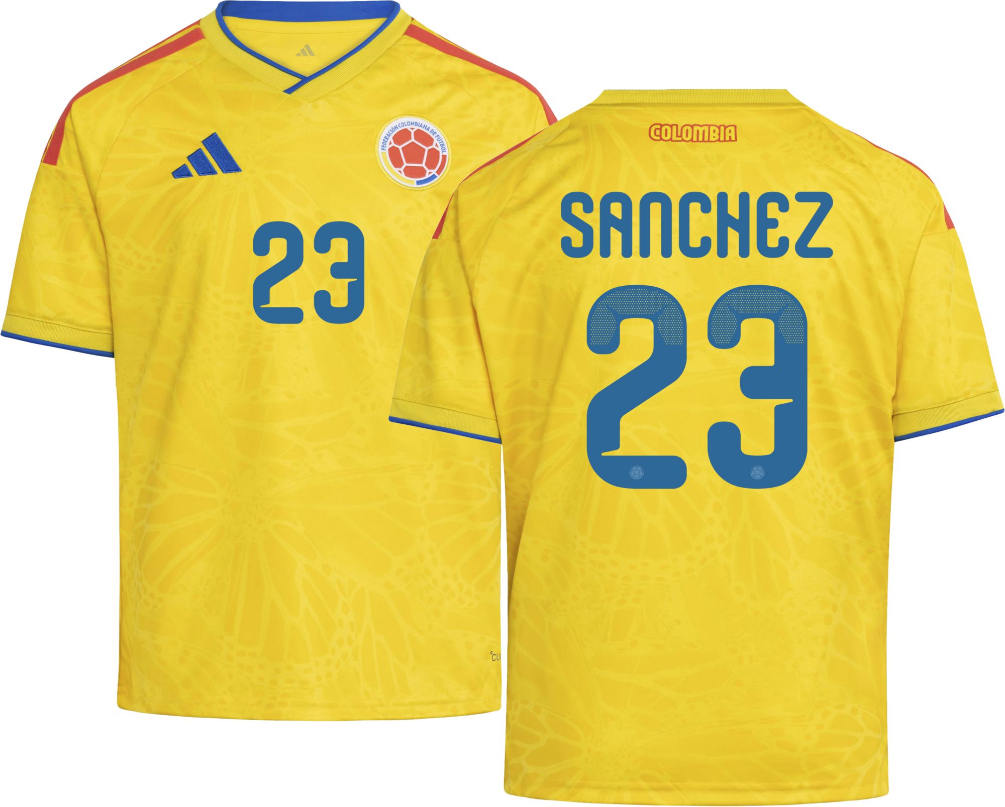 adidas Youth Colombia Davinson Sanchez #23 2026 Home Replica Jersey product image
