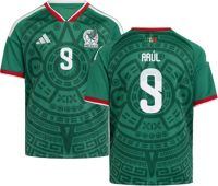 adidas Youth Mexico Raul Jimenez #9 2026 Home Replica Jersey