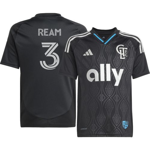 adidas Youth Charlotte FC Wilfried Zaha #10 2025 Secondary Replica