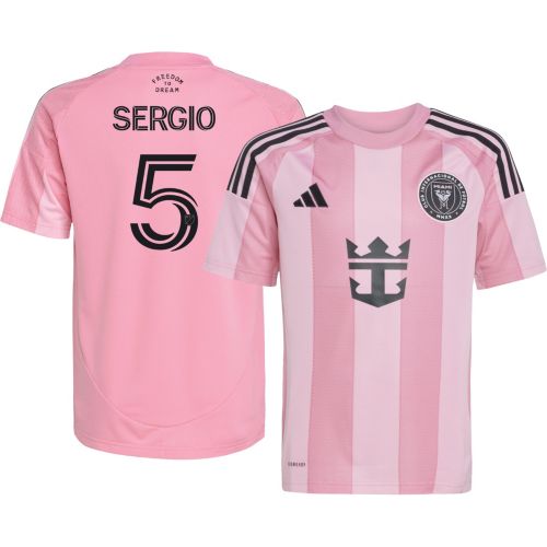 adidas Youth Inter Miami CF Luis Suarez #9 2025 Primary Replica