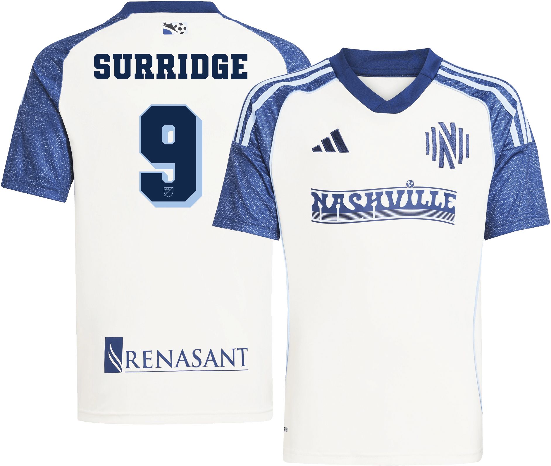 adidas Youth Nashville SC Sam Surridge #9 2025 Third Replica Jersey product image