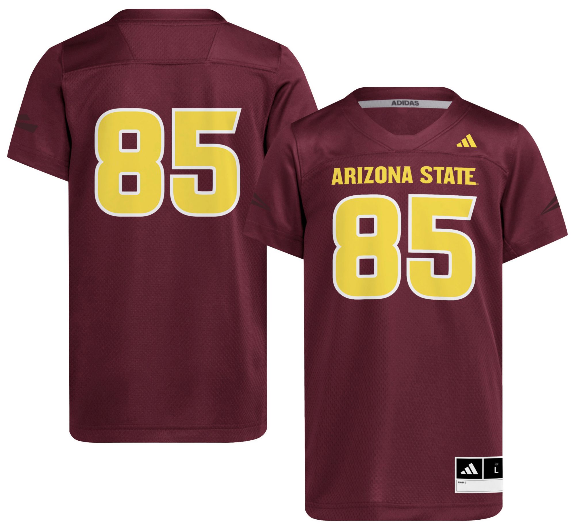 adidas Youth Arizona State Sun Devils Team Maroon Replica Jersey product image