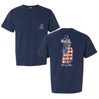 sorry, Barstool Sports Men's Navy Flag T-Shirt is currently out of stock