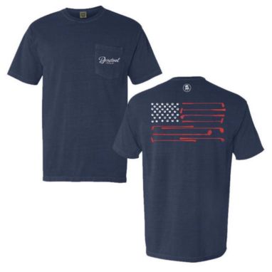 sorry, Barstool Sports Cup Navy Golf Flag T-Shirt is currently out of stock