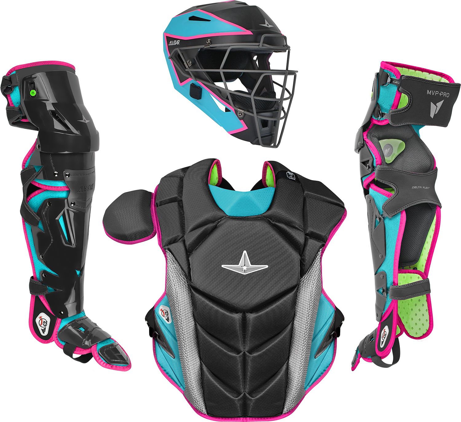 All-Star Adult MVP Pro Short Fuse Series Catcher's Set product image