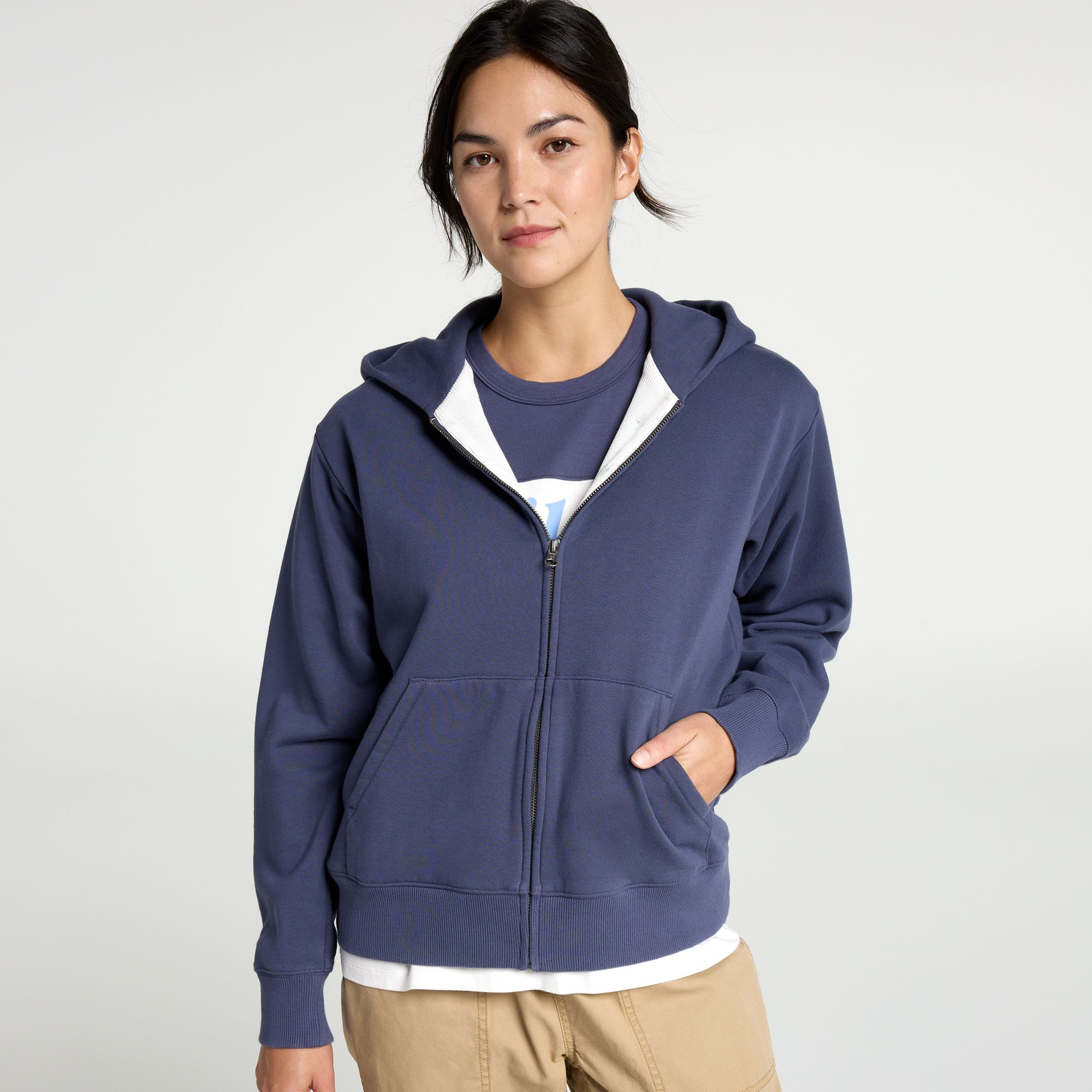 Alpine Design Women's Waffle Lined Full Zip Hoodie product image