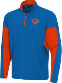 Antigua Men's New York Knicks Blue 1/4 Zip Pullover | Dick's
