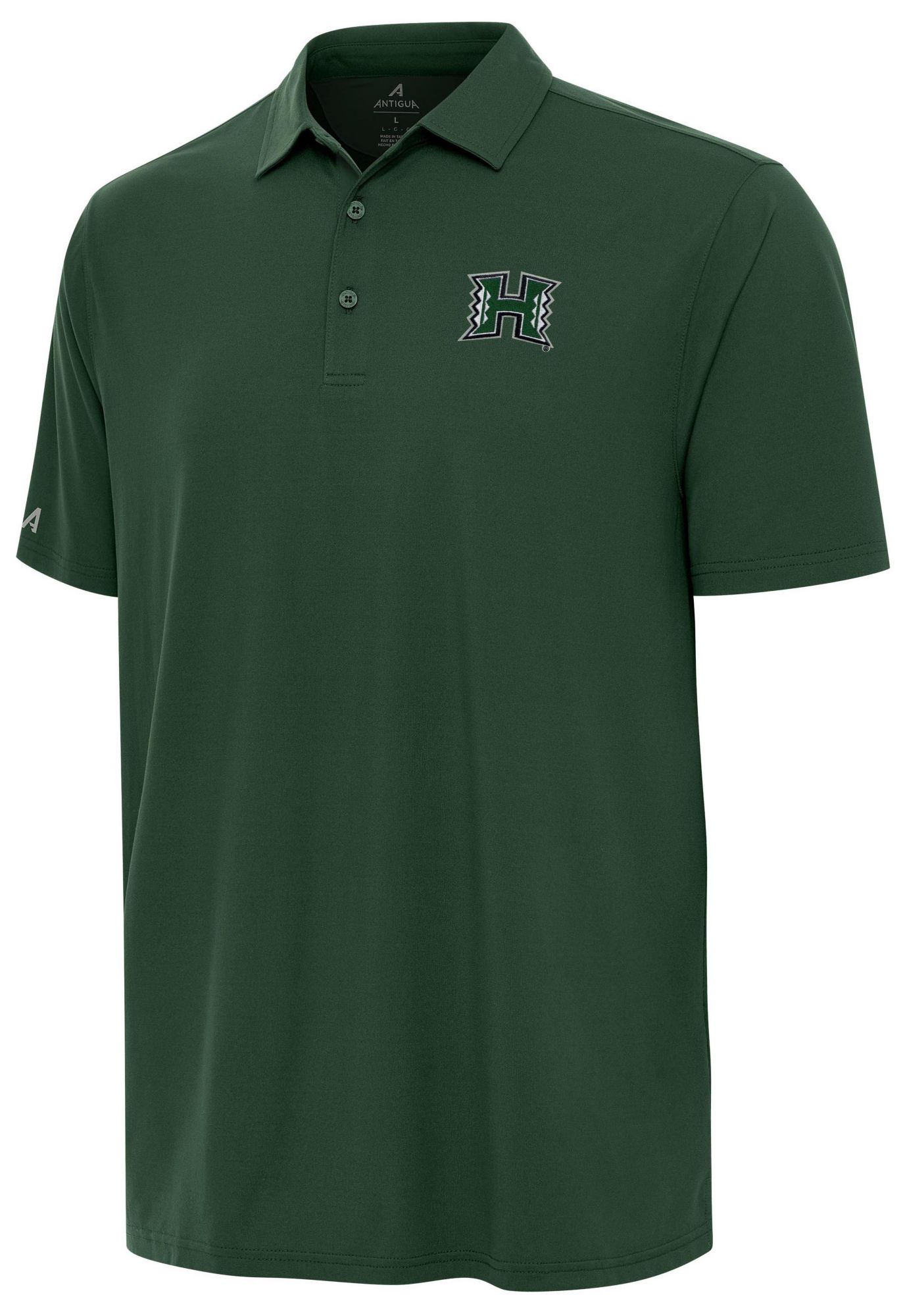 Antigua Men's Hawai'i Warriors Green Era Polo product image