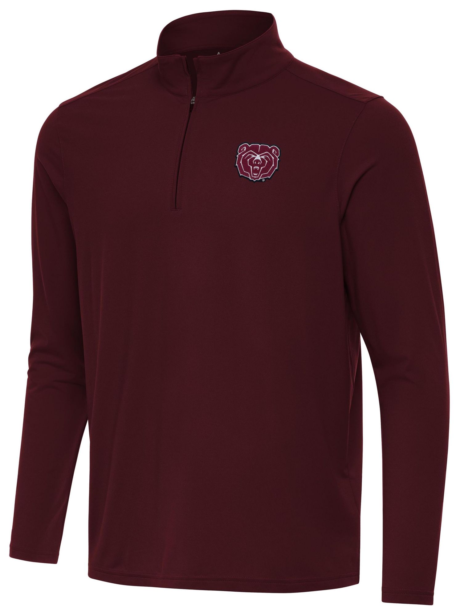 Antigua Men's Missouri State Bears Maroon Intent 1/4 Zip Pullover product image