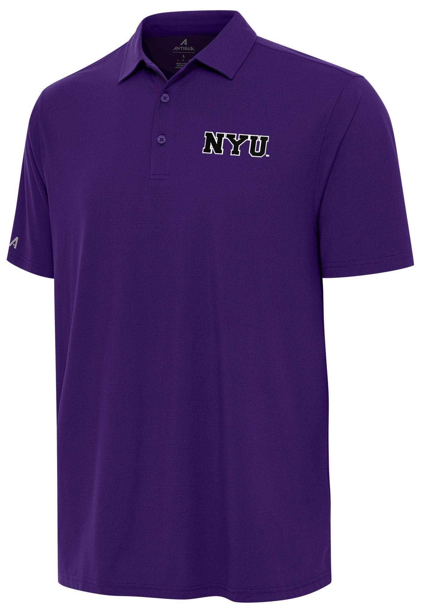 Antigua Men's NYU Violets Purple Era Polo product image