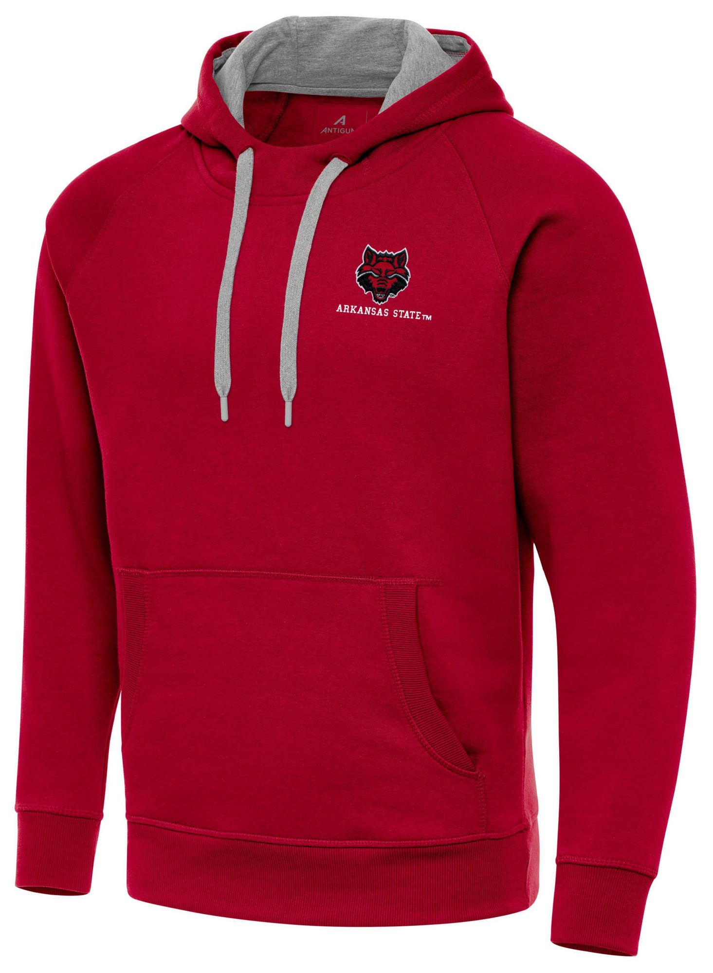 Antigua Men's Arkansas State Red Wolves Dark Red Victory Hoodie product image