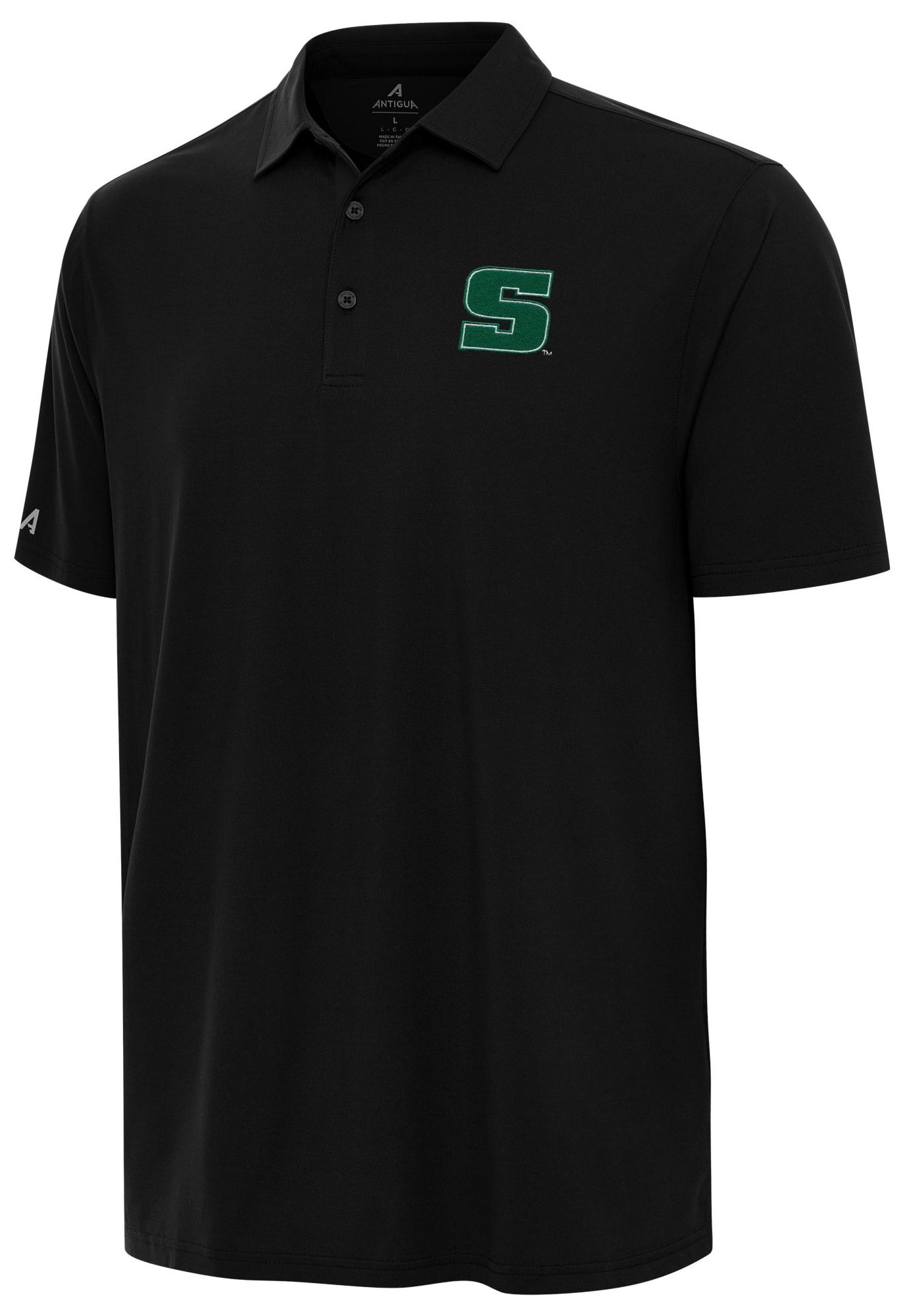 Antigua Men's Slippery Rock University Black Era Polo product image