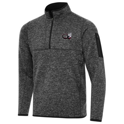 Antigua Men's Georgia Swarm Navy Insider Quarter-Zip Pullover