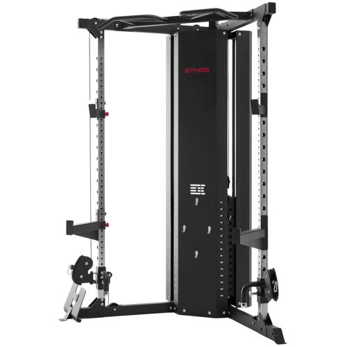 ETHOS Functional Trainer with Cable Machine and Attachment Accessories