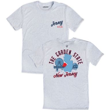sorry, Where I'm From Men's New Jersey White Skyline 2 Hit T-Shirt is currently out of stock