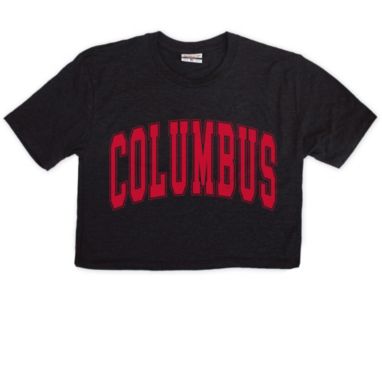 sorry, Where I'm From Women's Columbus Black Arch Short Sleeve T-Shirt is currently out of stock
