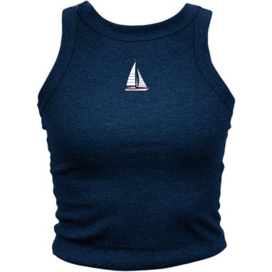 sorry, Where I'm From Women's Long Island Navy Sail Boat Tank Top is currently out of stock