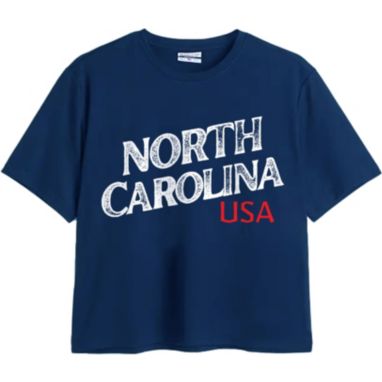 sorry, Where I'm From Women's North Carolina Navy Easy Script T-Shirt is currently out of stock
