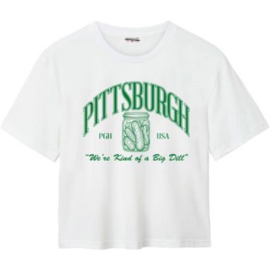 sorry, Where I'm From Women's Pittsburgh Grey Picklesburgh Easy T-Shirt is currently out of stock