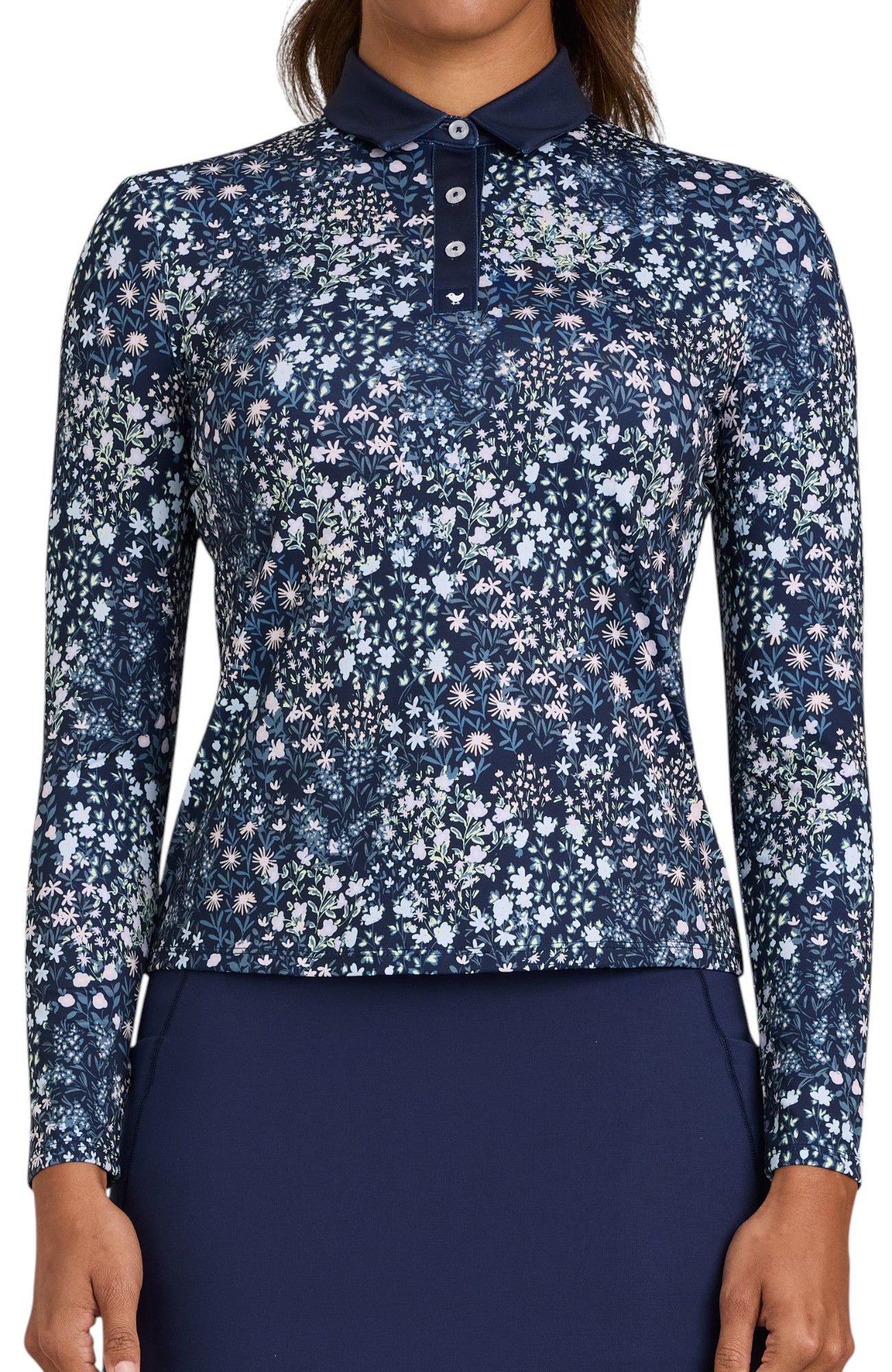 Bad Birdie Women's Long Sleeve Core Performance Golf Polo product image