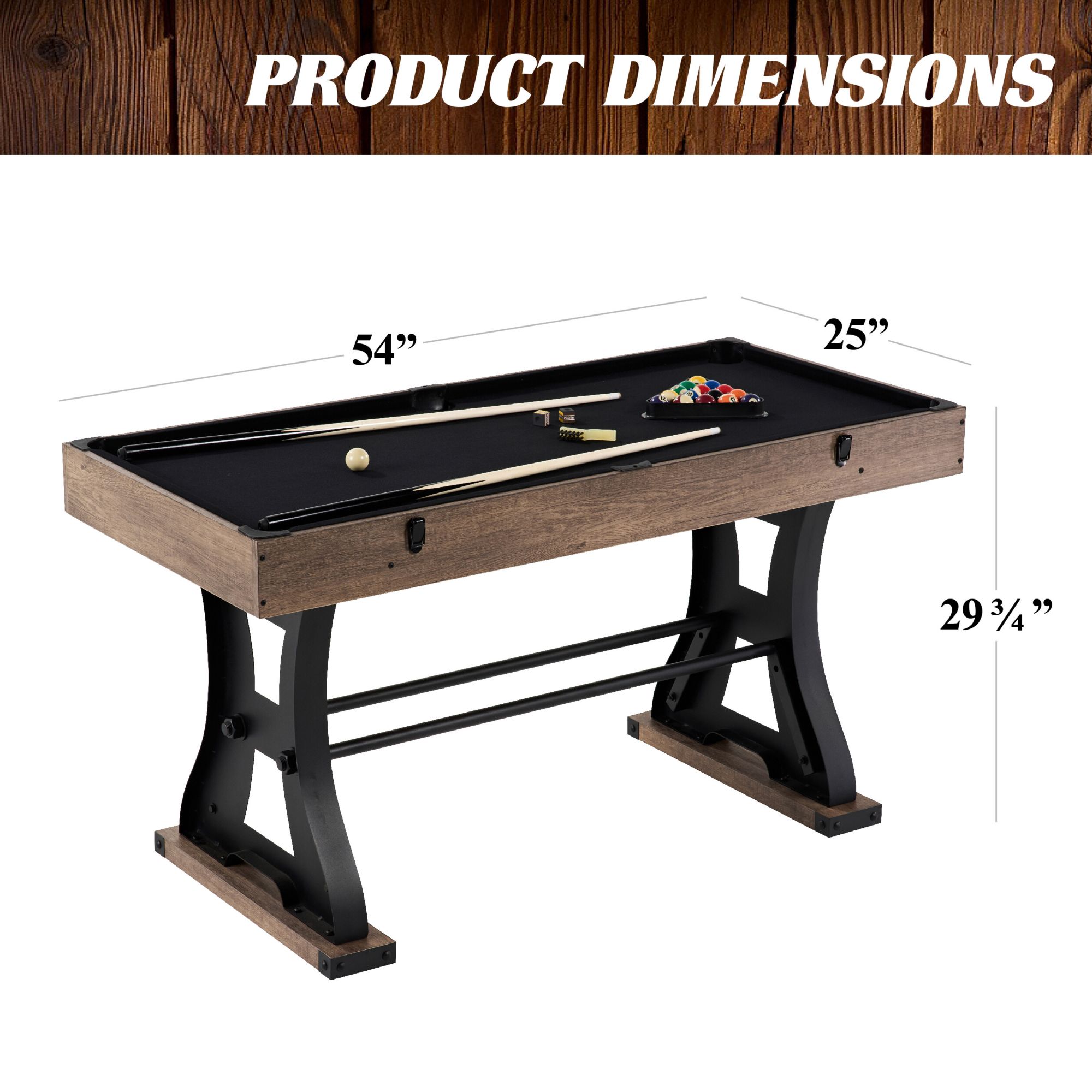 Barrington Billiards 4-in-1 Combo Game Table product image