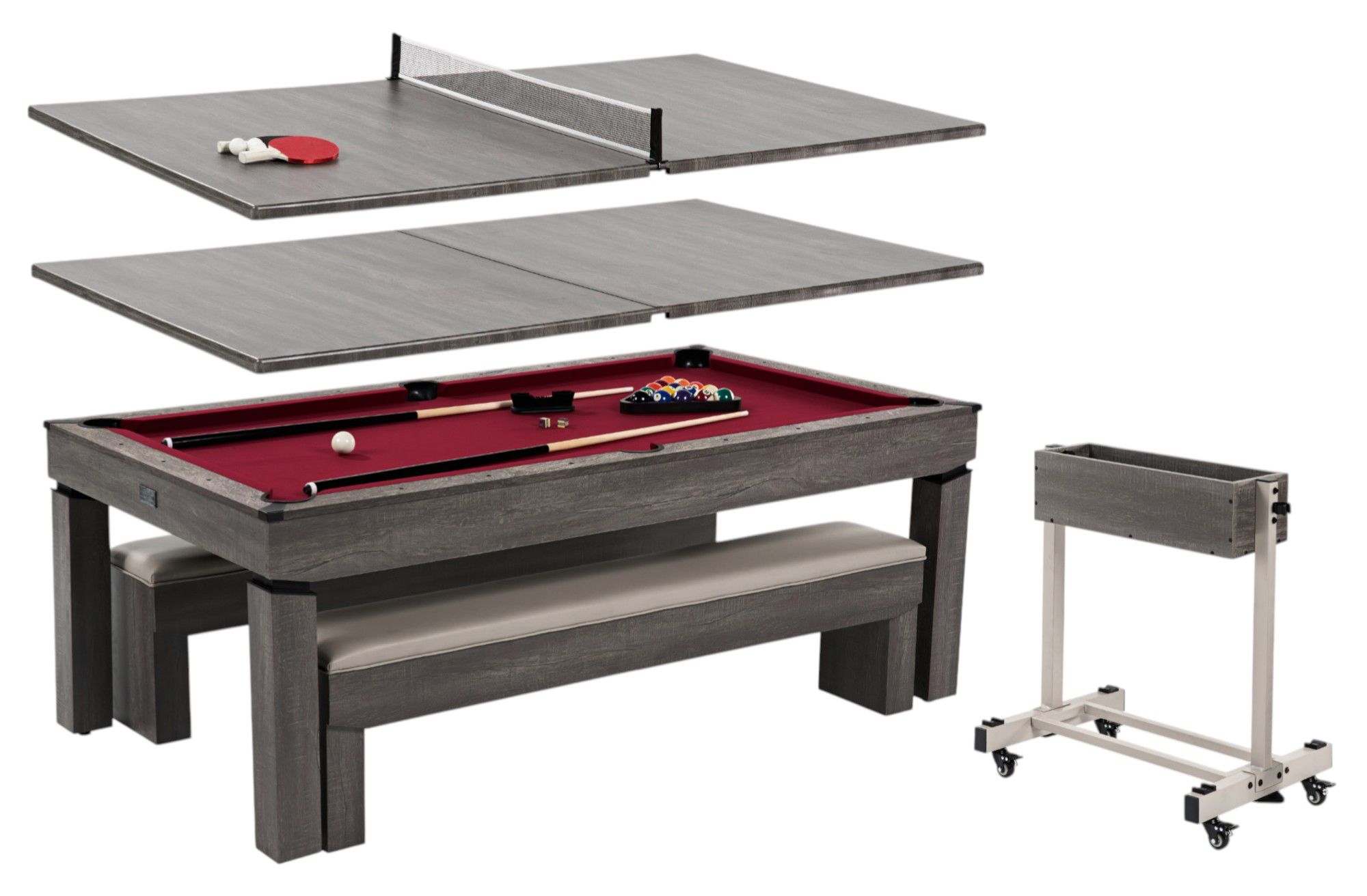 Barrington Billiards Prescott 3-in-1 Pool Table product image