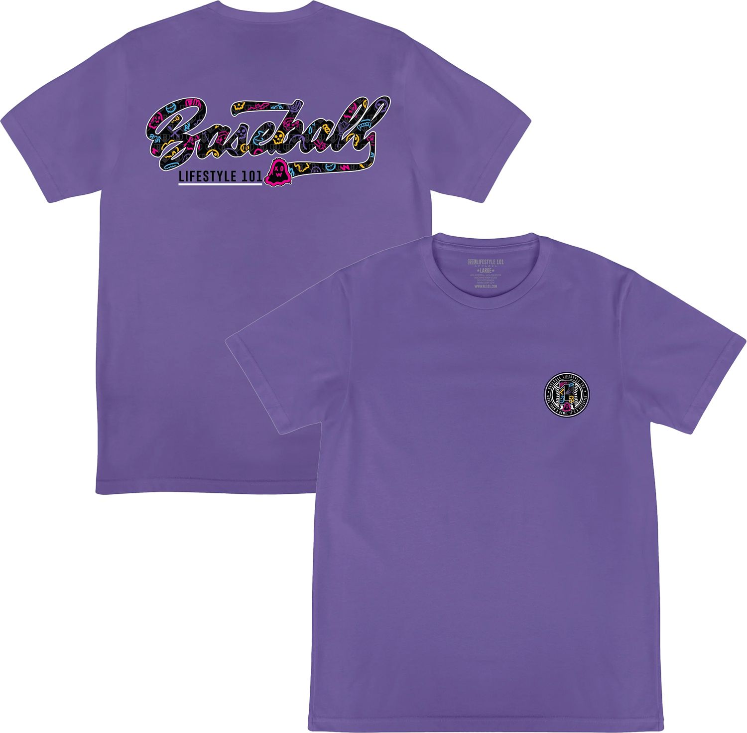 Baseball Lifestyle 101 Boys' Spooky SZN Shirt product image