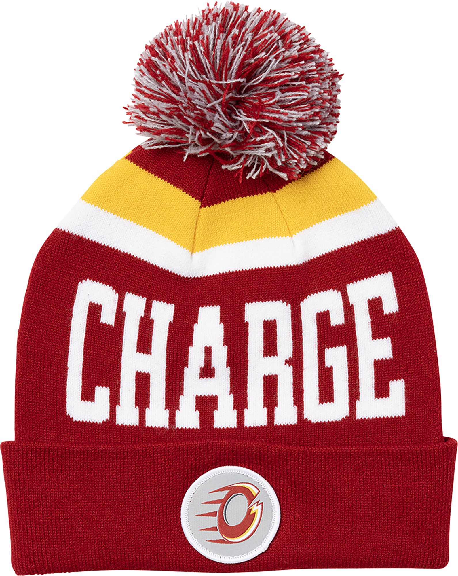 Bauer Adult Ottawa Charge Red Pom Knit Beanie product image