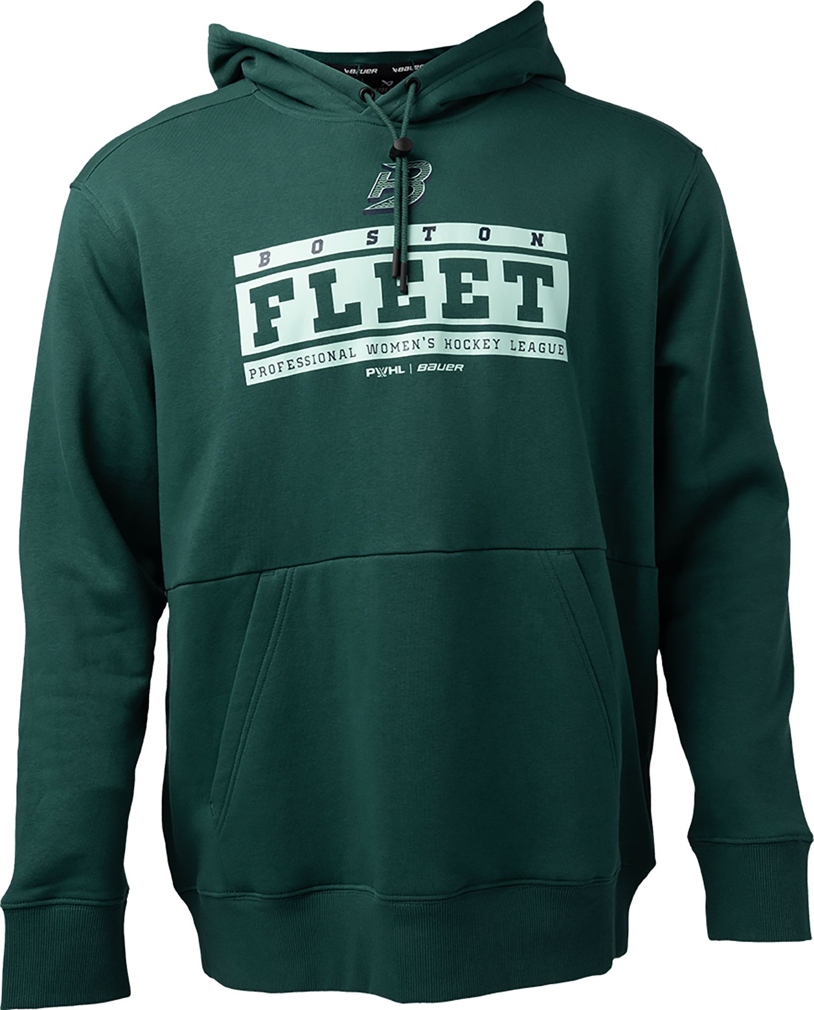 Bauer Men's Boston Fleet Green Pullover Hoodie product image