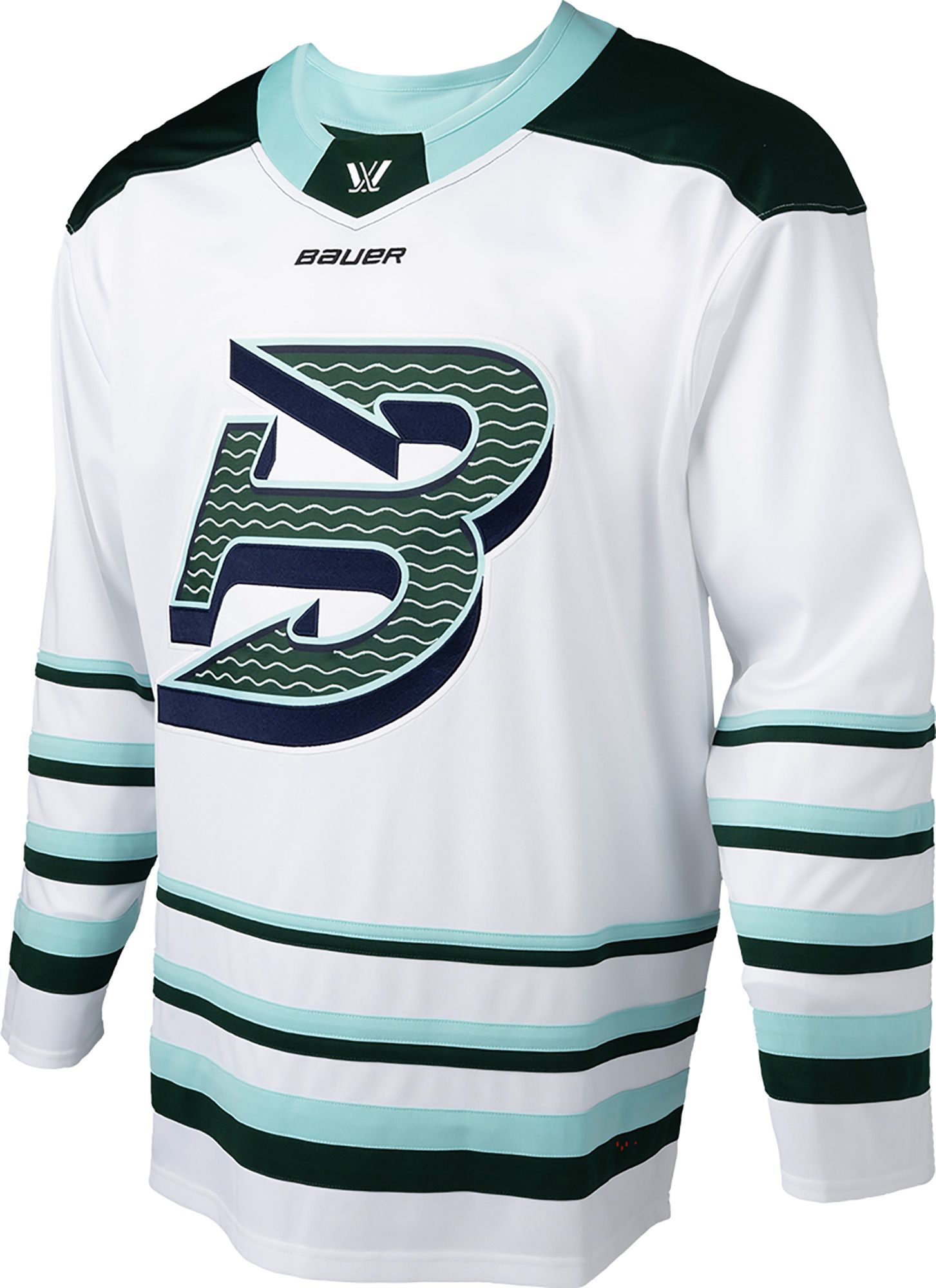 Bauer Men's Boston Fleet White Away Jersey product image