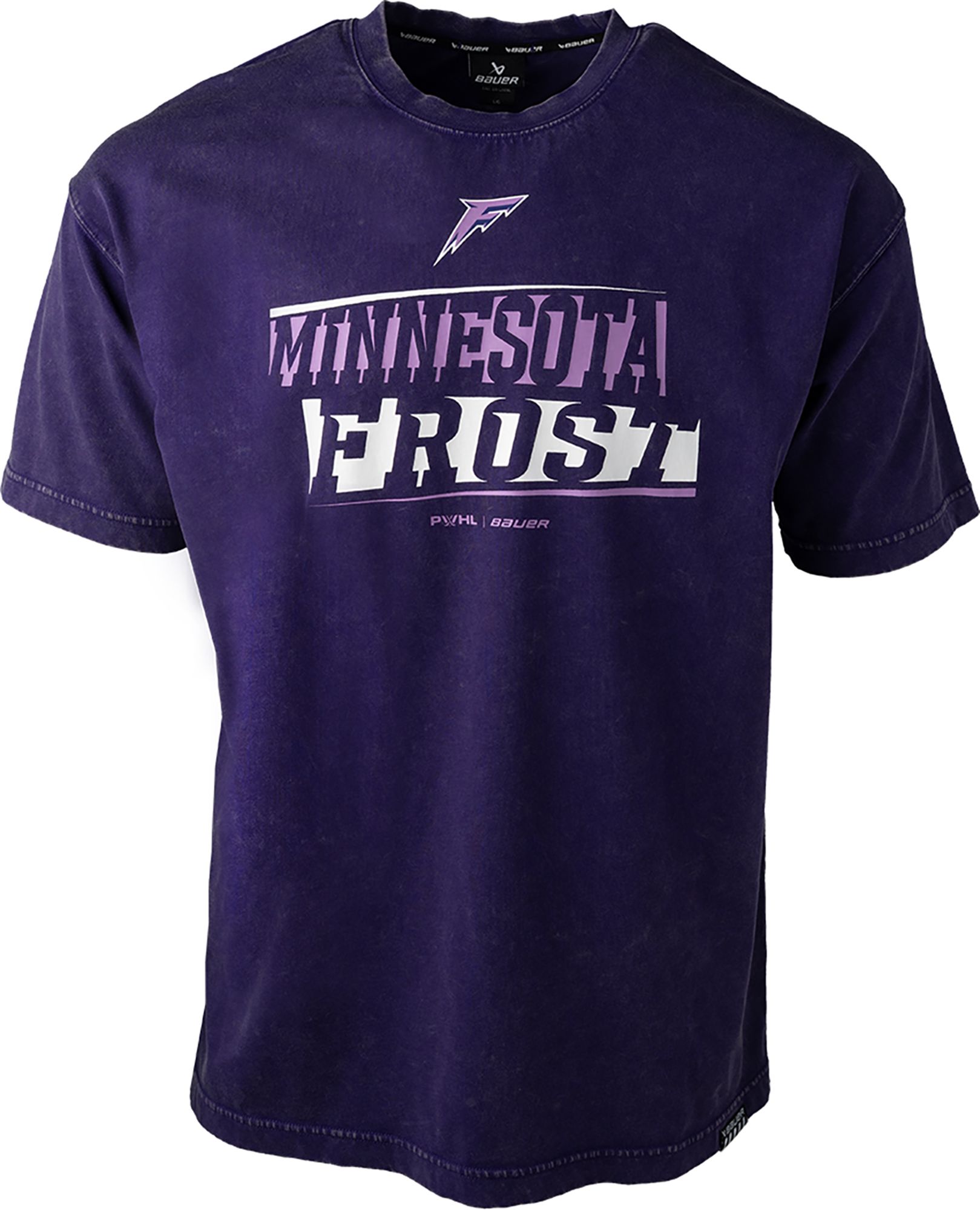 Bauer Men's Minnesota Frost Purple Boxy T-Shirt product image