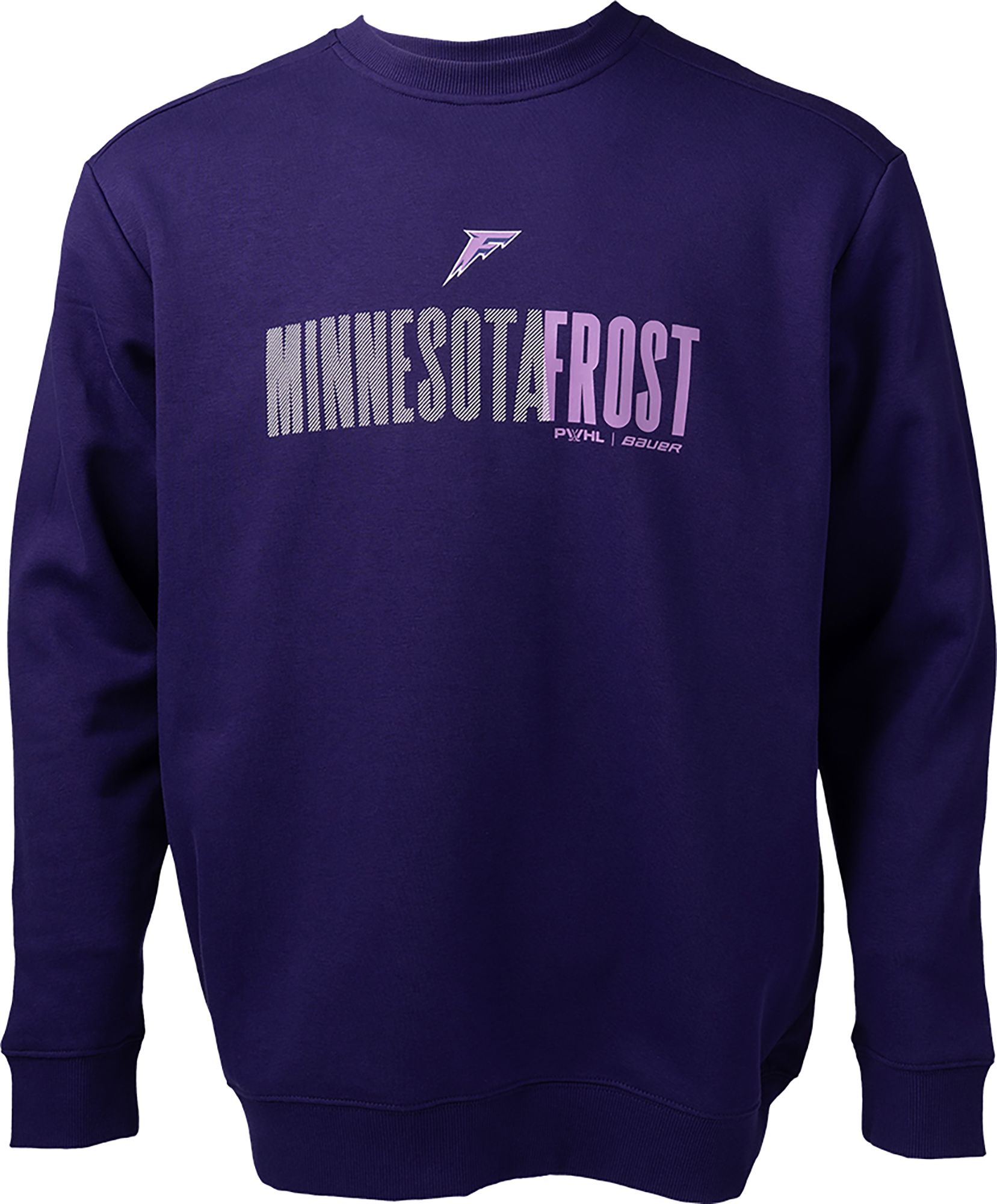 Bauer Men's Minnesota Frost Purple Crewneck Sweatshirt product image
