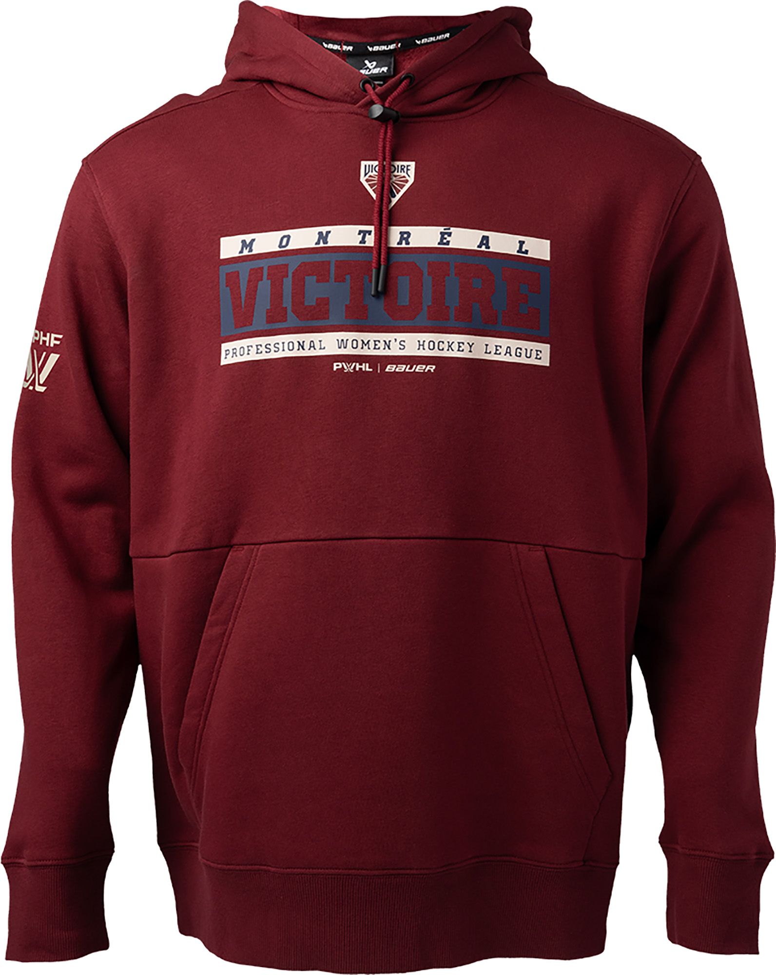 Bauer Men's Montreal Victoire Maroon Pullover Hoodie product image