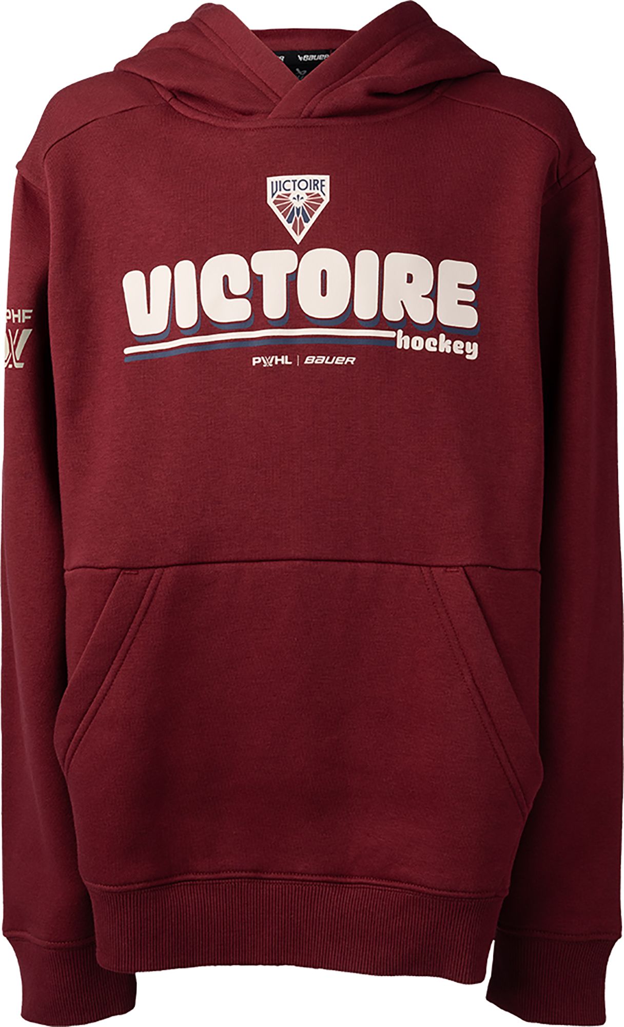 Bauer Youth Montreal Victoire Maroon Pullover Hoodie product image