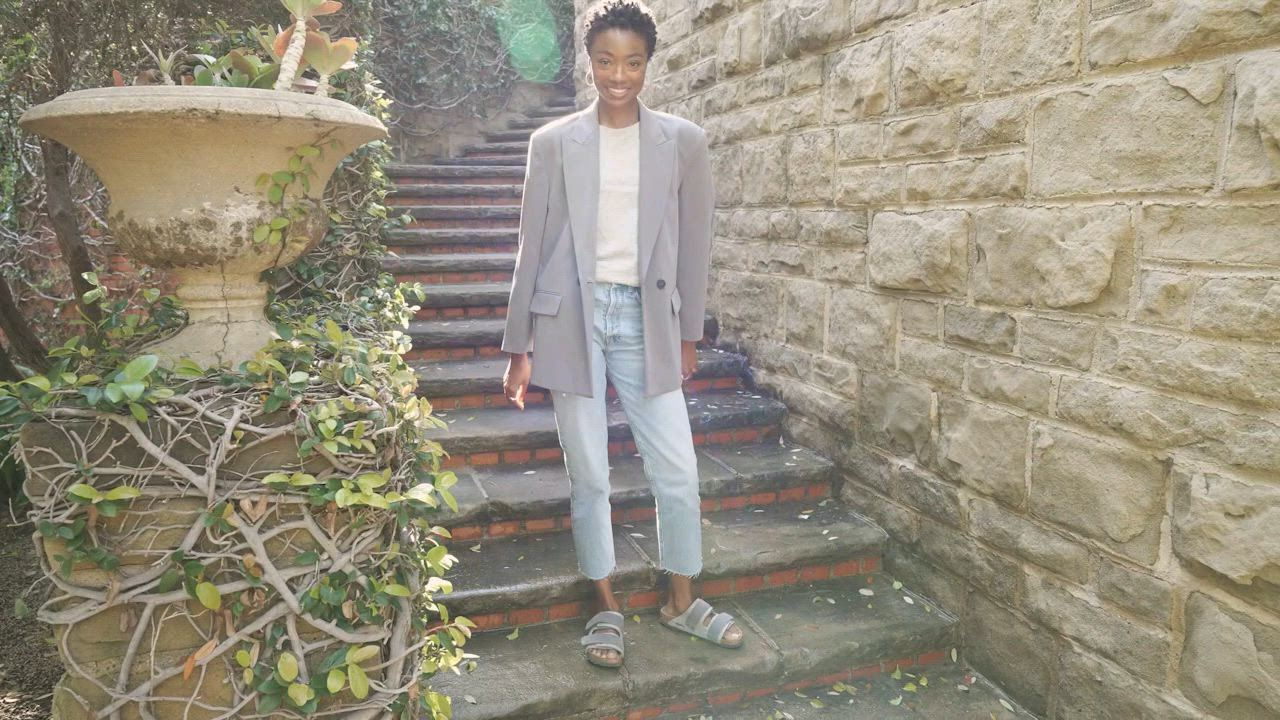 Birkenstock Men's Boston Natural Leather-Felt Clog product