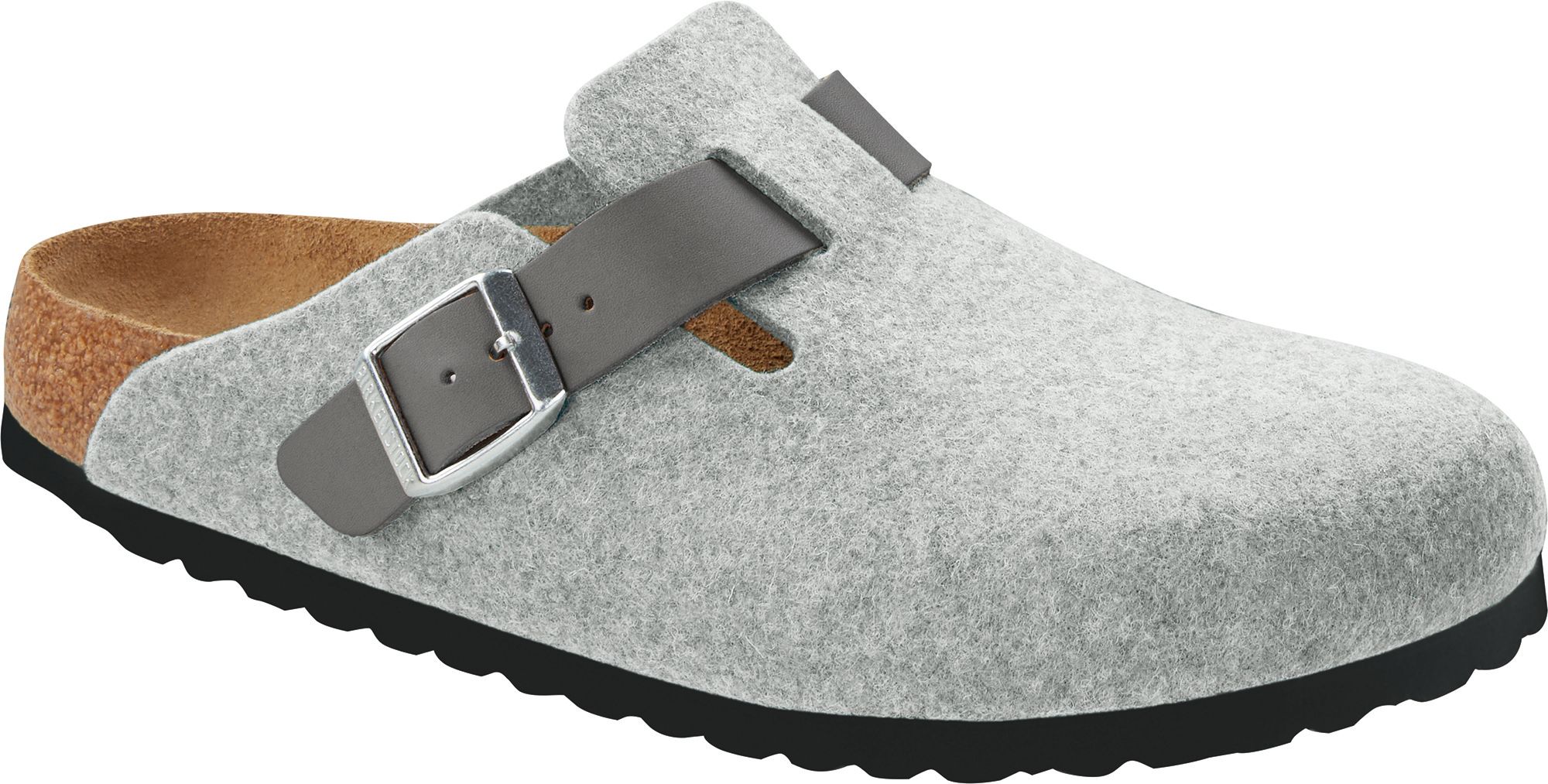 Birkenstock Men's Boston Natural Leather-Felt Clog product image
