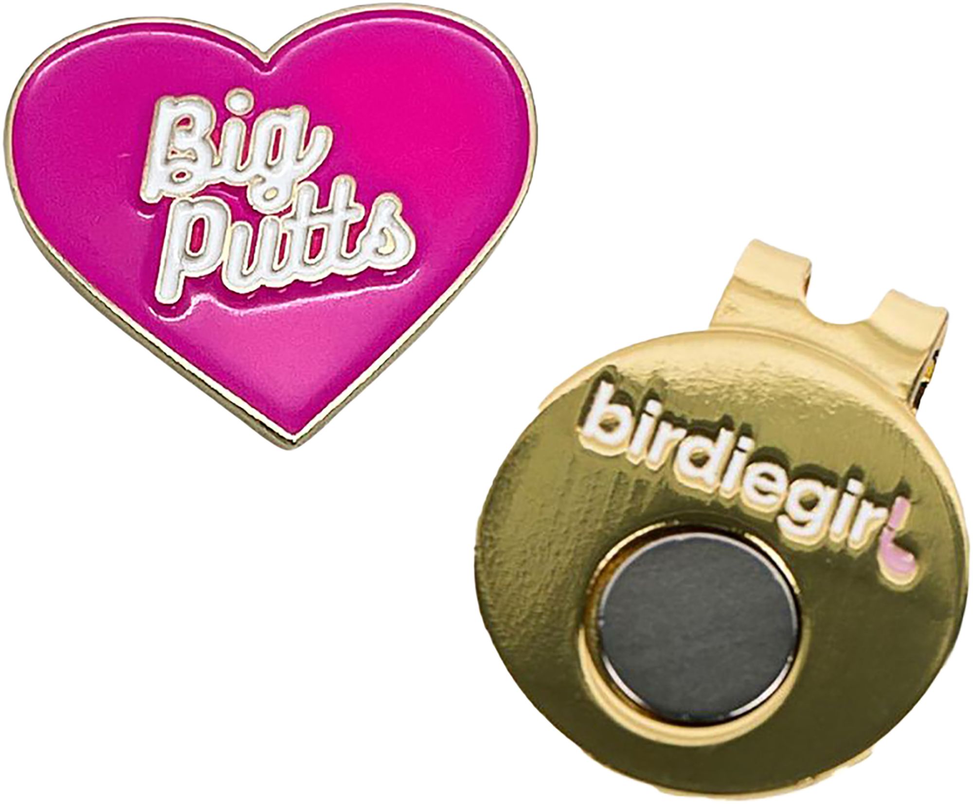 birdiegirl I Love Big Putts Ball Marker & Hat Clip product image