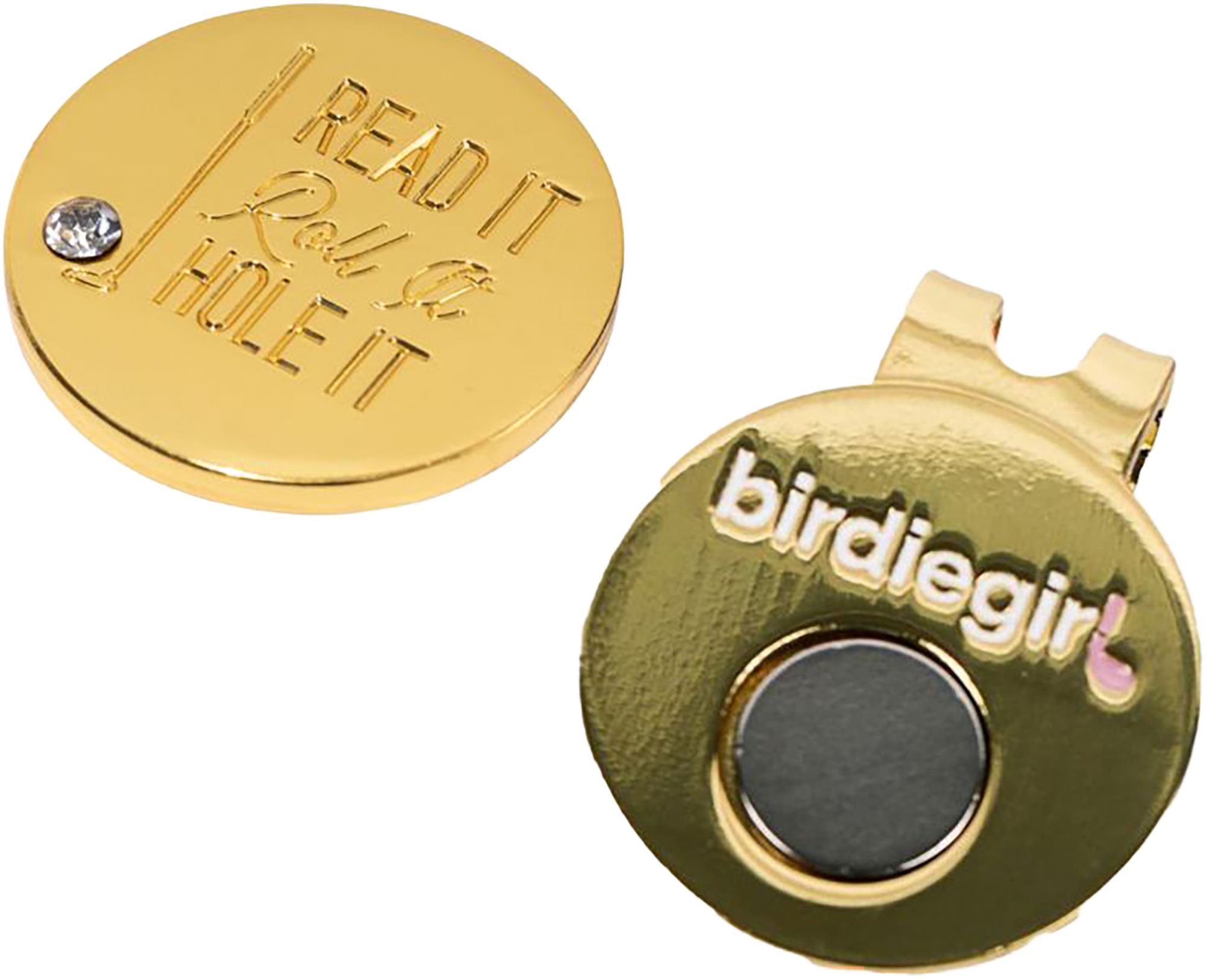birdiegirl Read It Roll It Hole It Ball Marker & Hat Clip product image