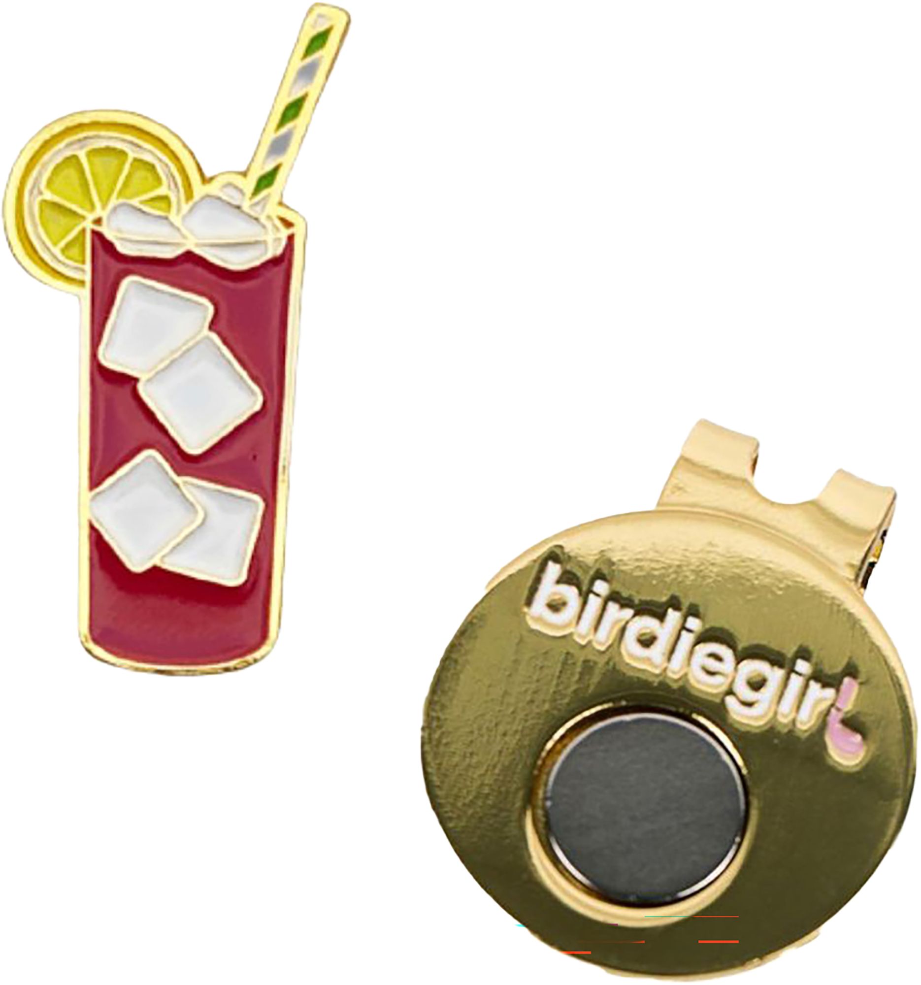 birdiegirl Azalea Cocktail Golf Ball Marker & Hat Clip product image