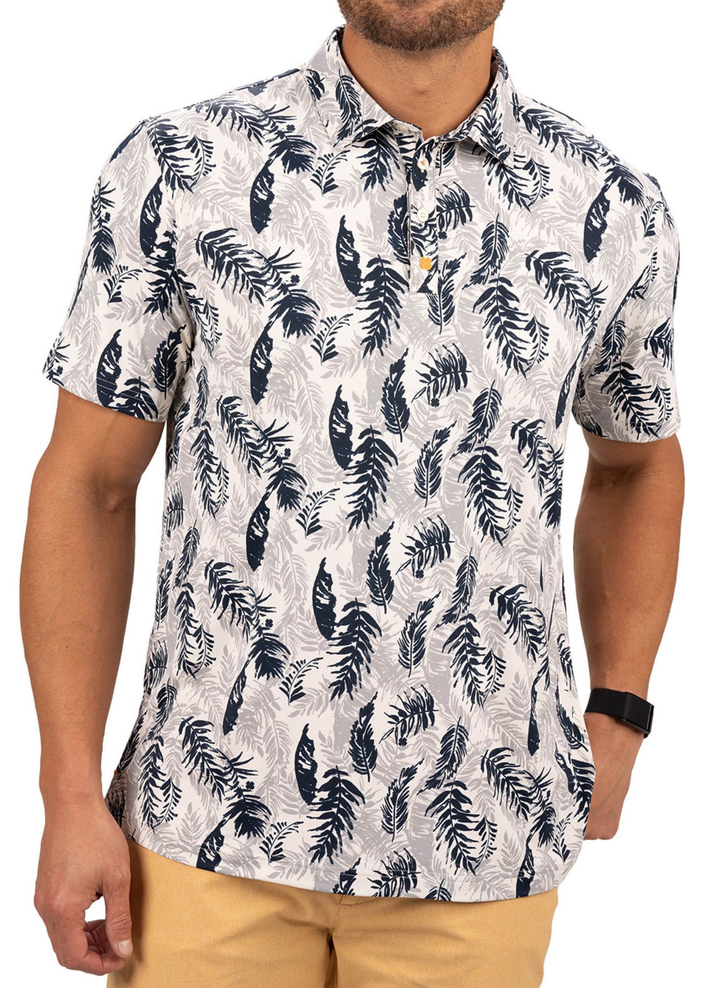 Black Clover Men's Hidden Clover Golf Polo product image