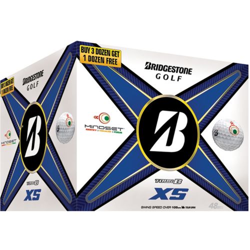 Bridgestone 2024 Tour B RXS Quadfecta Golf Balls - 4 Dozen