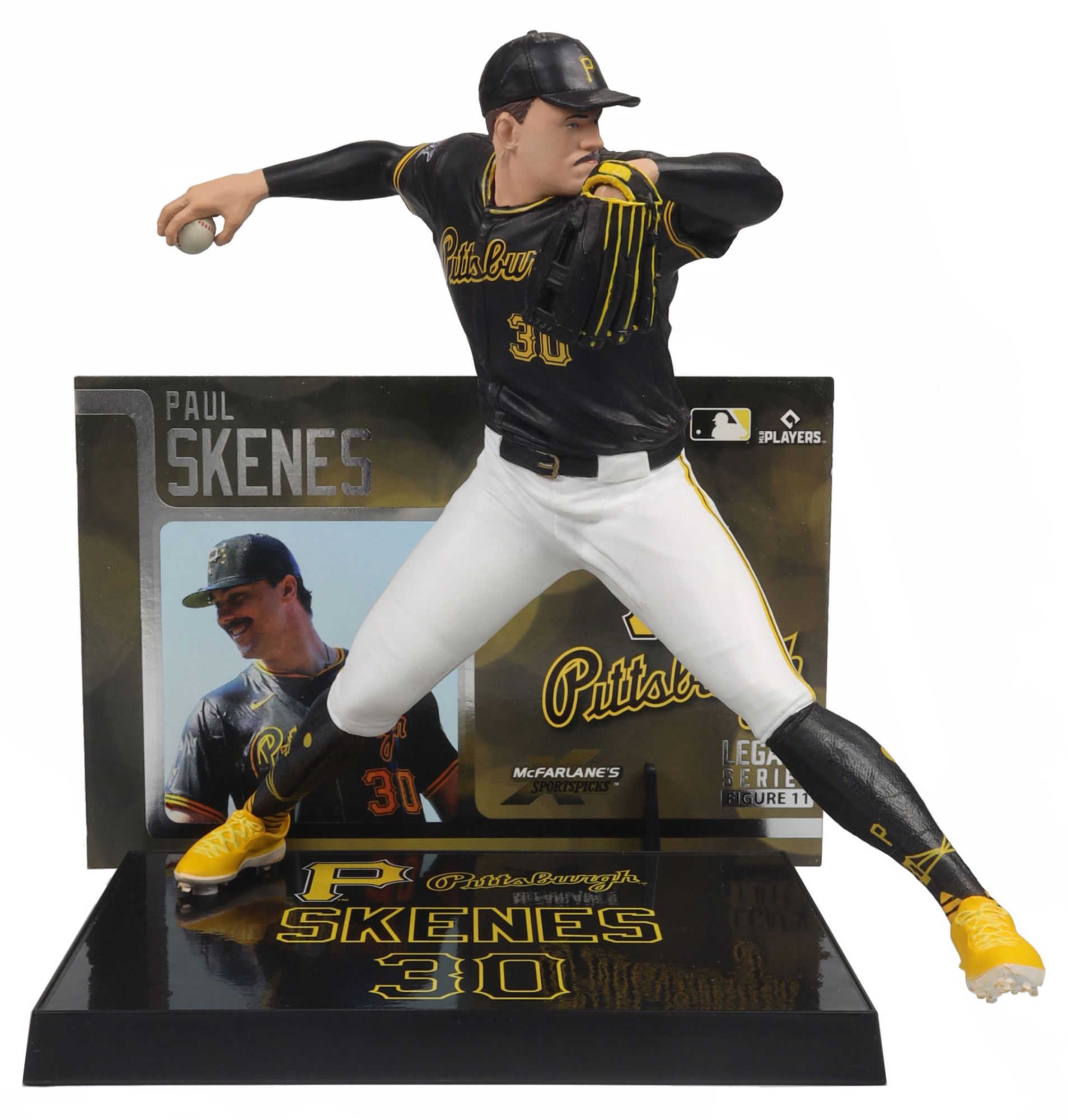 Imports Dragon Pittsburgh Pirates Paul Skenes Posed Player Figurine product image