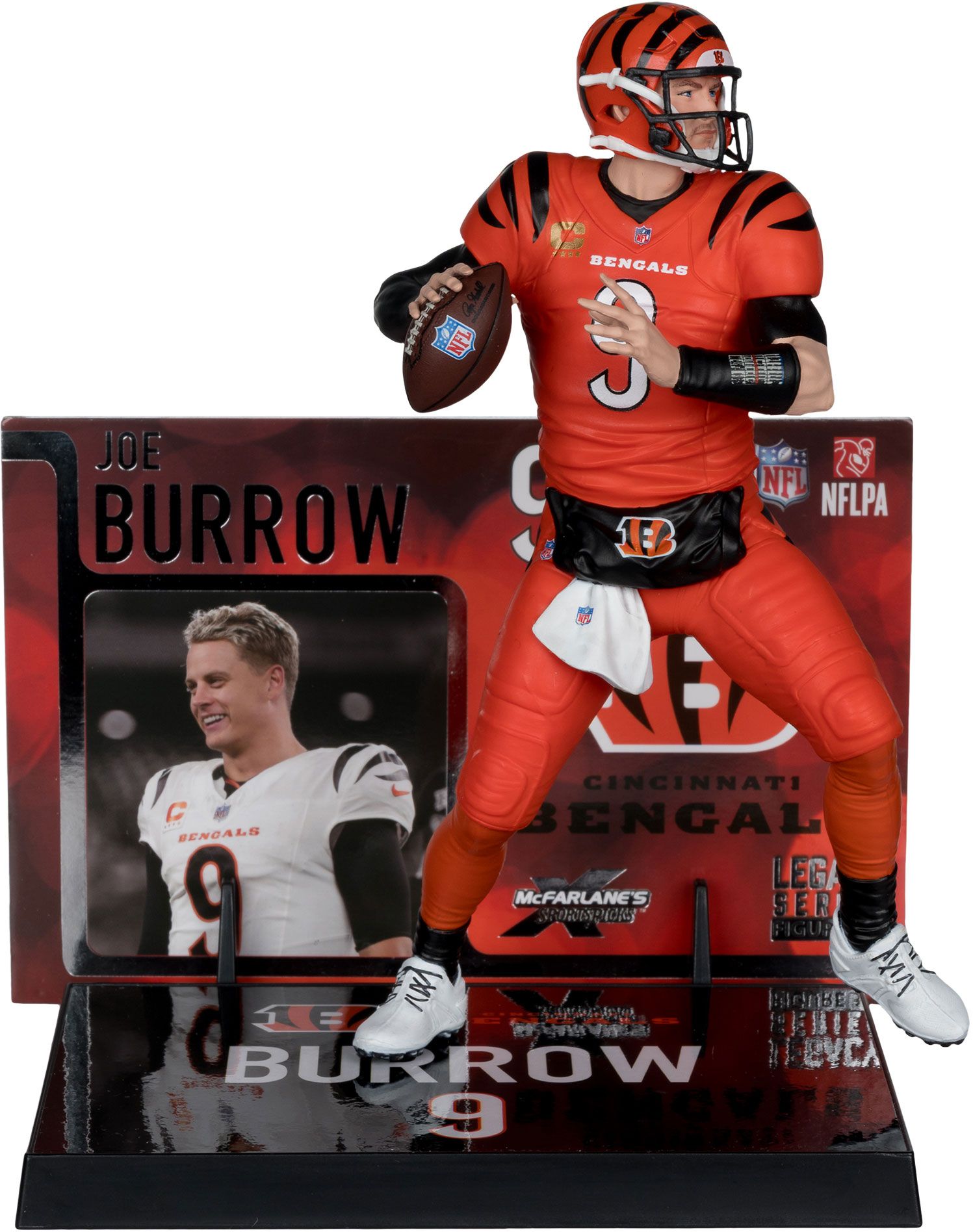 Imports Dragon Cincinnati Bengals Joe Burrow Posed Figurine product image
