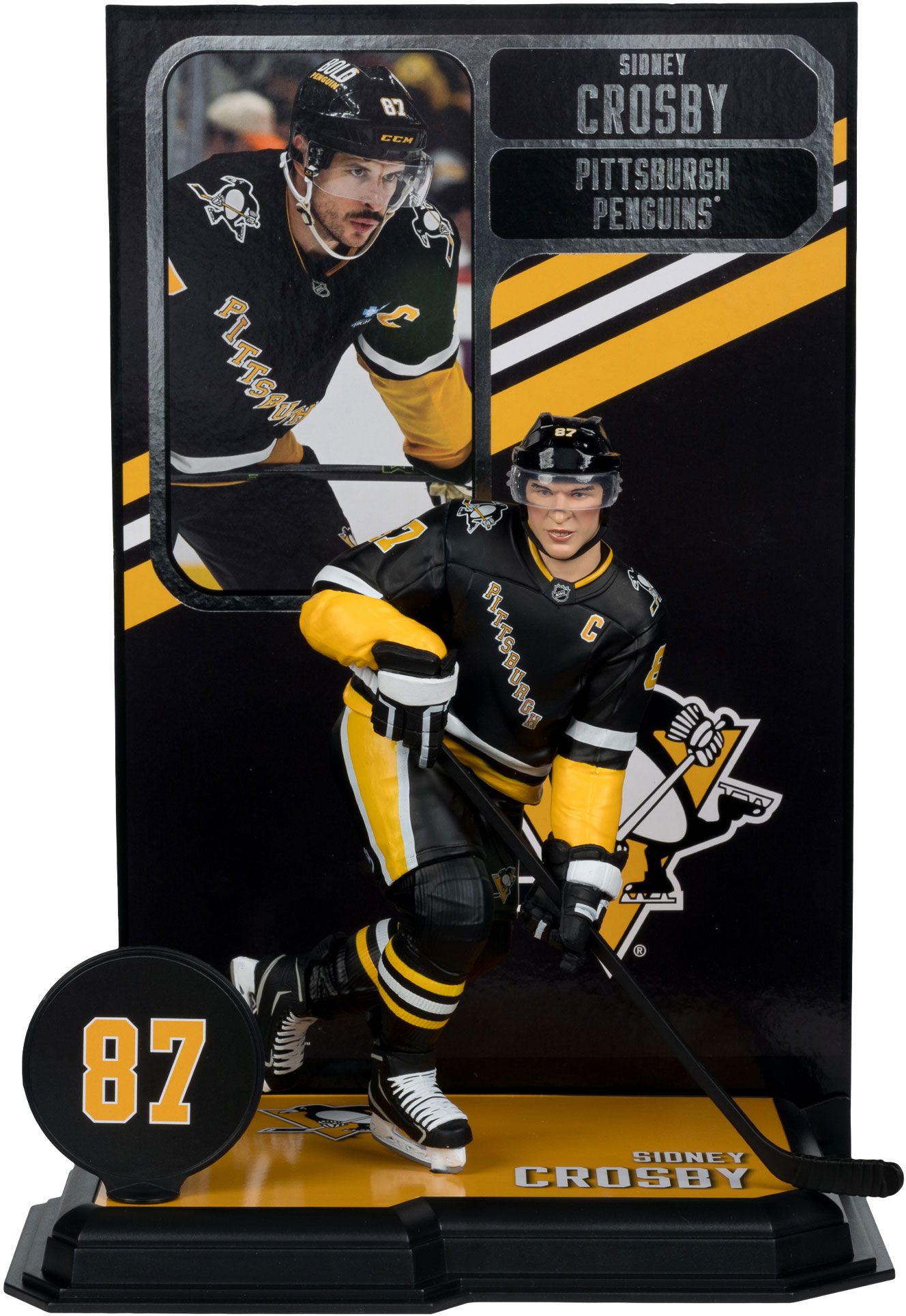 Imports Dragon Pittsburgh Penguins Sidney Crosby #87 Posed Figure product image