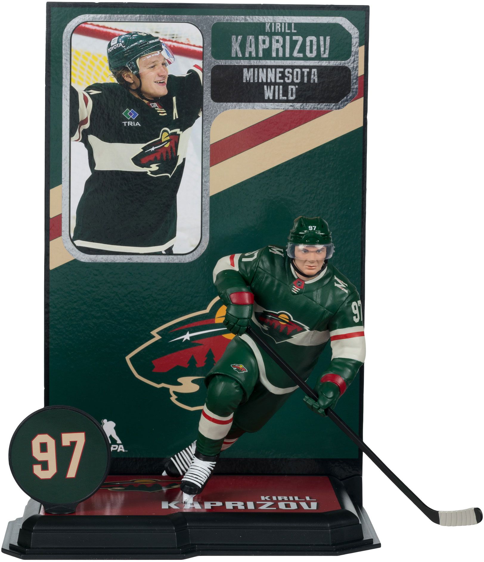 Imports Dragon Minnesota Wild Kirill Kaprizov #97 Posed Figure product image