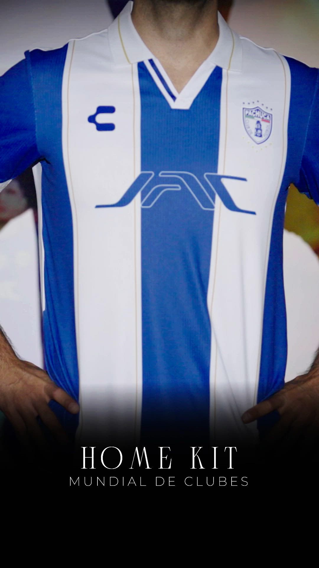 Charly Adult CF Pachuca 2025 Club World Cup Blue Home Replica Jersey product