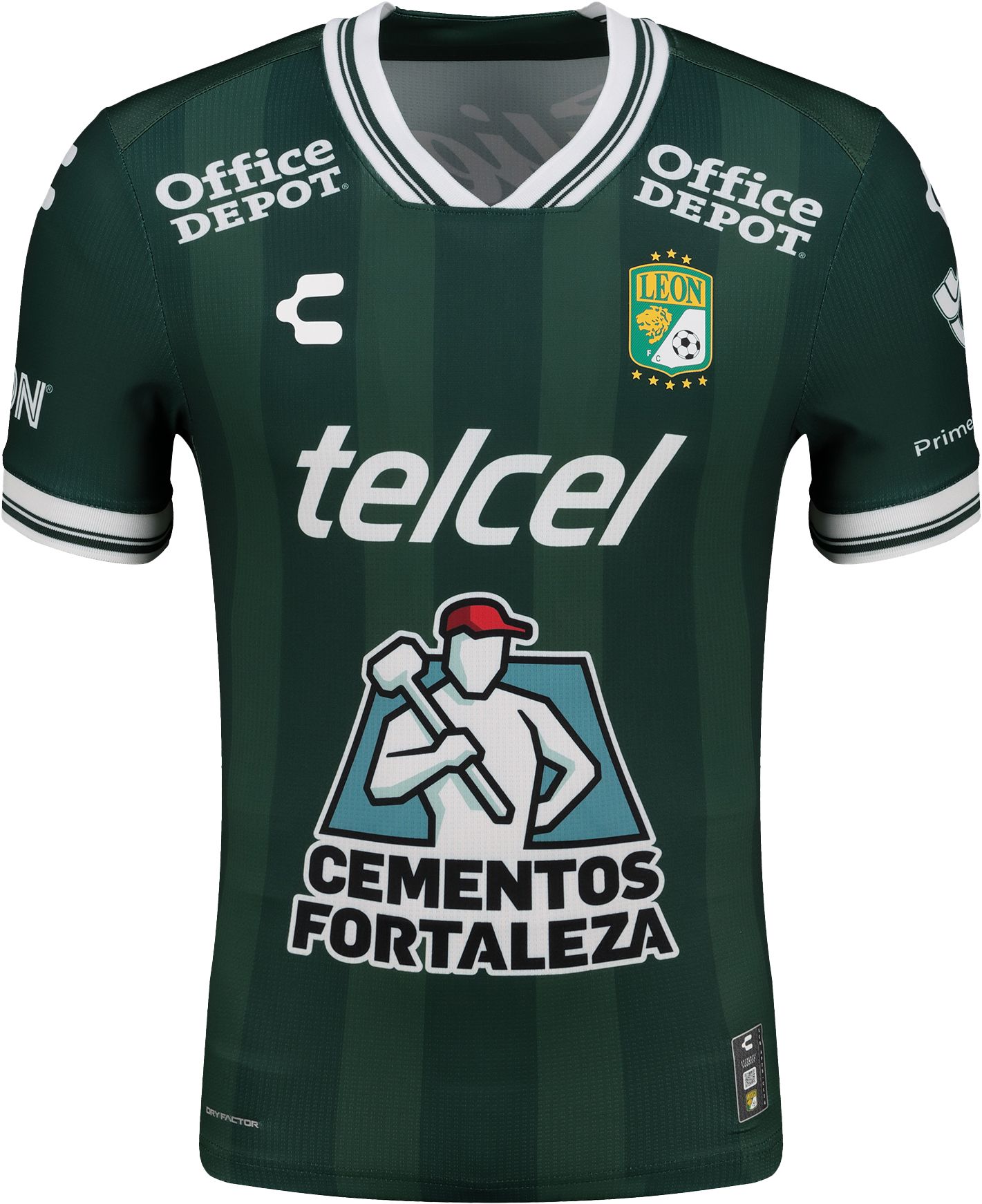 Charly Adult Club Leon 2025 Green Authentic Home Jersey product image