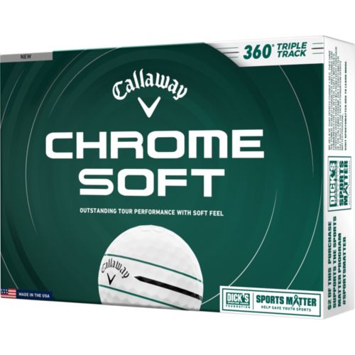 Callaway 2024 Chrome Soft Triple Track 360 Sports Matter Golf