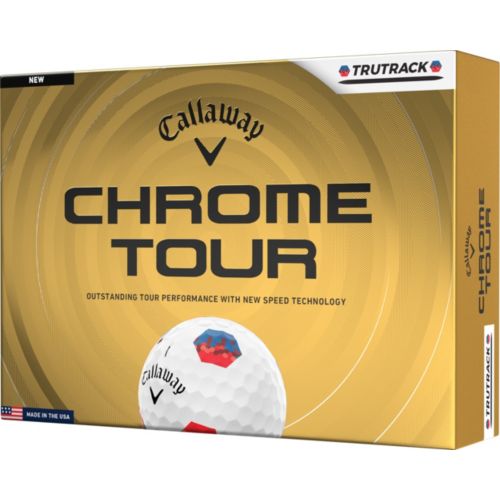 Callaway 2026 Chrome Tour X TruTrack Golf Balls | Dick's Sporting