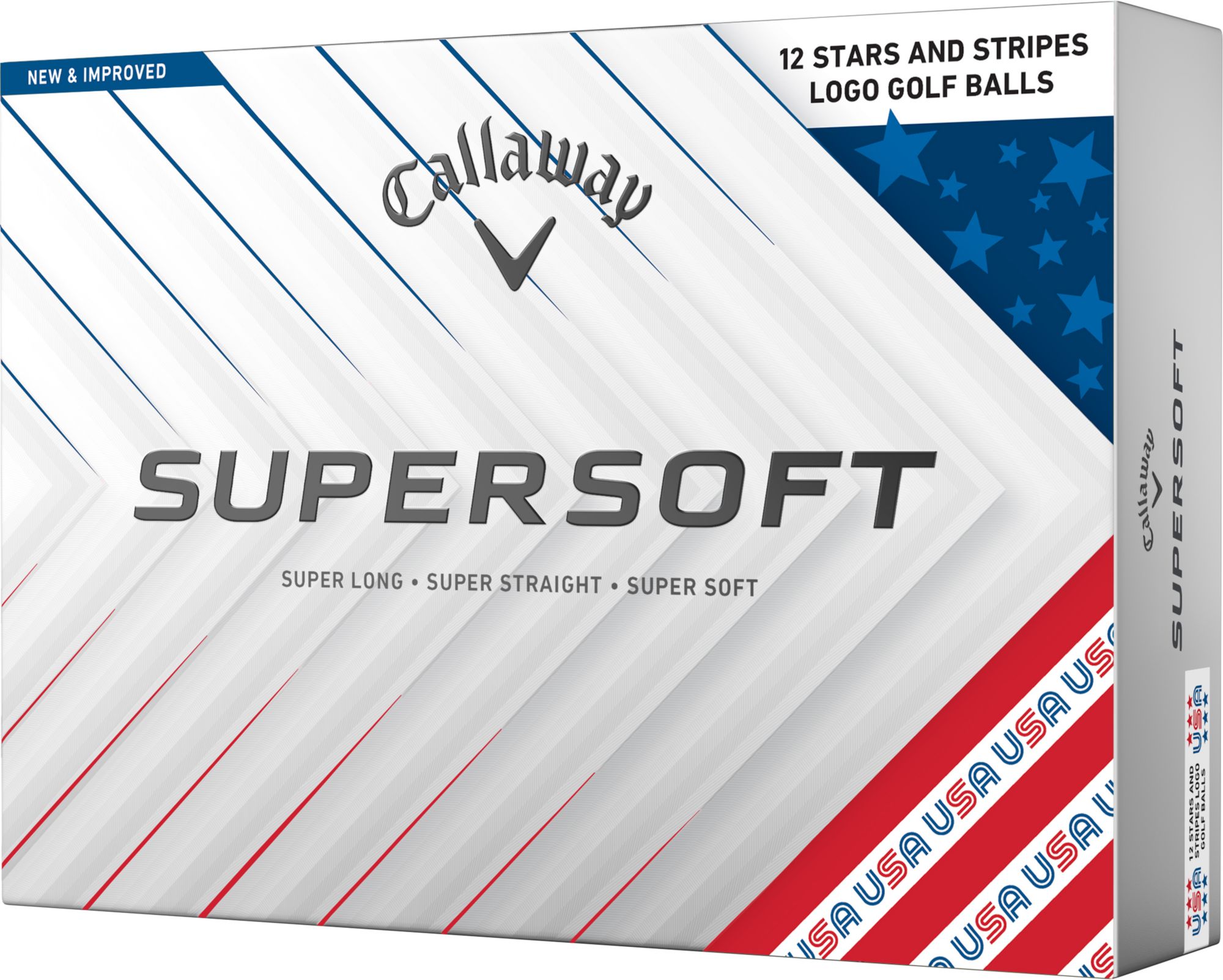 Callaway 2025 Supersoft Stars & Stripes Golf Balls product image